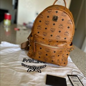 Stark 32 Visetos Canvas Studded Backpack
